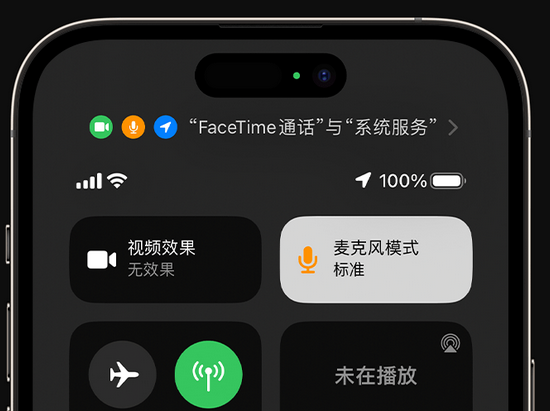 七坊镇苹果授权维修网点分享iPhone在通话时让你的声音更清晰 