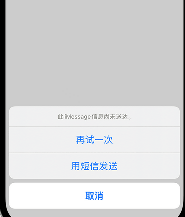 七坊镇apple维修iPhone上无法正常发送iMessage信息