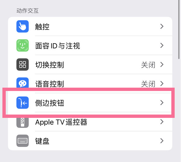 七坊镇苹果14维修店分享iPhone14 Plus侧键双击下载功能关闭方法 