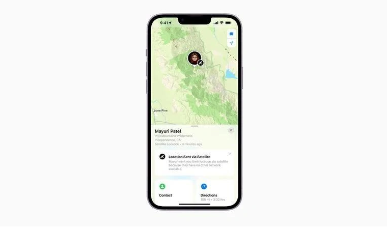 七坊镇苹果14维修分享iPhone14系列中 FindMy功能通过卫星分享位置方法教程 